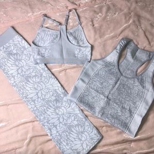 Fabletics 3pc seamless outfit